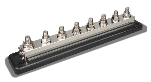 Busbar 600A 8P met deksel