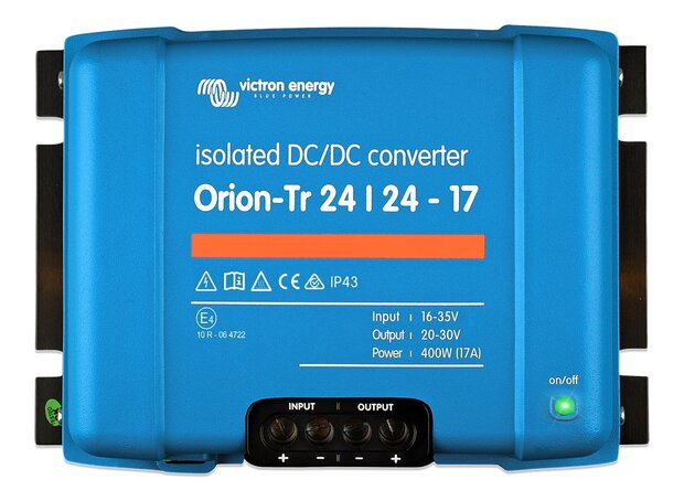 Orion-Tr 24/24-17A (400W) DC-DC Geïsoleerd acculader